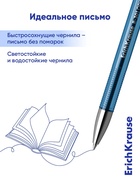 Ручка гелевая R-301 Original Gel, узел 0.5 мм, чернила синие, длина линии письма 600 метров - Фото 3