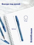 Ручка гелевая R-301 Original Gel, узел 0.5 мм, чернила синие, длина линии письма 600 метров - Фото 9