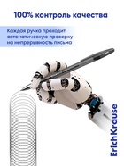 Ручка гелевая R-301 Original Gel, чёрный стержень, узел 0.5 мм - Фото 5