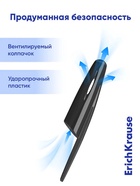Ручка гелевая R-301 Original Gel, чёрный стержень, узел 0.5 мм - Фото 7