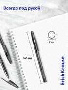 Ручка гелевая R-301 Original Gel, чёрный стержень, узел 0.5 мм - Фото 8