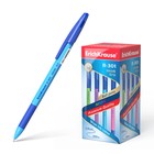 Ручка шариковая ErichKrause R-301 Neon Stick & Grip, узел 0.7 мм, чернила синие, резиновый упор, длина линии письма 2000 метров, микс - Фото 1