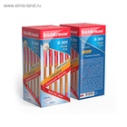 Ручка шариковая ErichKrause. R-301 Orange Stick & Grip, красный стержень, узел 0.7 мм, резиновый упор 2356432