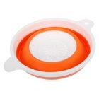 Дуршлаг складной Compact Mini, пластиковый, цвет оранжевый - Фото 2