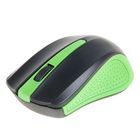 Мышь Ritmix RMW-555, беспроводная, оптическая, 1000 dpi, 2xAAA (не в компл), USB, зелёная 4097931 - Фото 2