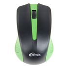 Мышь Ritmix RMW-555, беспроводная, оптическая, 1000 dpi, 2xAAA (не в компл), USB, зелёная 4097931 - Фото 3