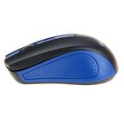 Мышь Ritmix RMW-555, беспроводная, оптическая, 1000 dpi, 2xAAA (не в комплекте), USB, синяя - Фото 4