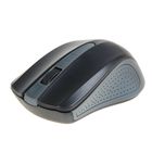 Мышь Ritmix RMW-555, беспроводная, оптическая, 1000 dpi, 2xAAA (не в комплекте), USB, серая - Фото 2