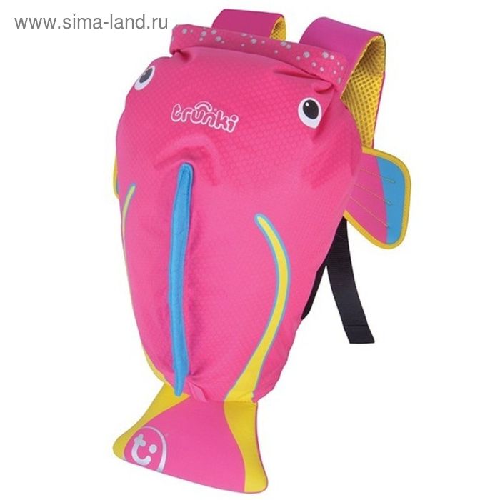 Рюкзак для бассейна и пляжа Коралловая рыбка 0250-GB01,30*9*30,розовый - Фото 1
