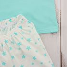 Пижама женская (майка, шорты) Красотка-2 цвет мятный, р-р 48 - Фото 6