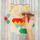 Мозаика головоломка "Милый кот", Весёлые игрушки, ромбик: 3,7 × 3,1 см - Фото 3