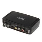 Приставка для цифрового ТВ Lumax DVBT2-555HD, FullHD, DVB-T2, HDMI, RCA, USB, черная - Фото 2