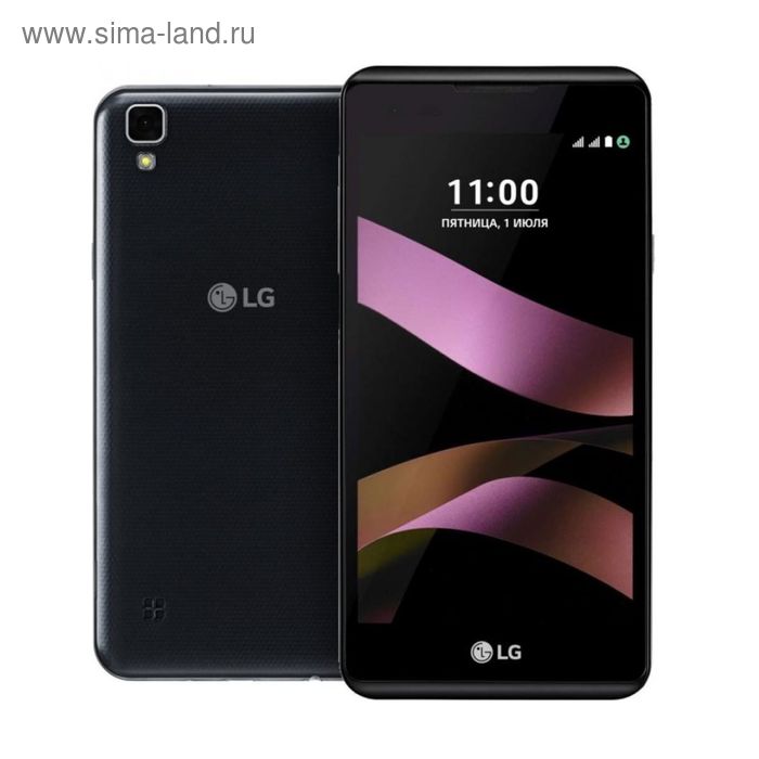 Смартфон LG K200 X Style titan black - Фото 1