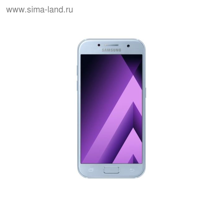Смартфон Samsung Galaxy A3 (2017) SM-A320, синий - Фото 1