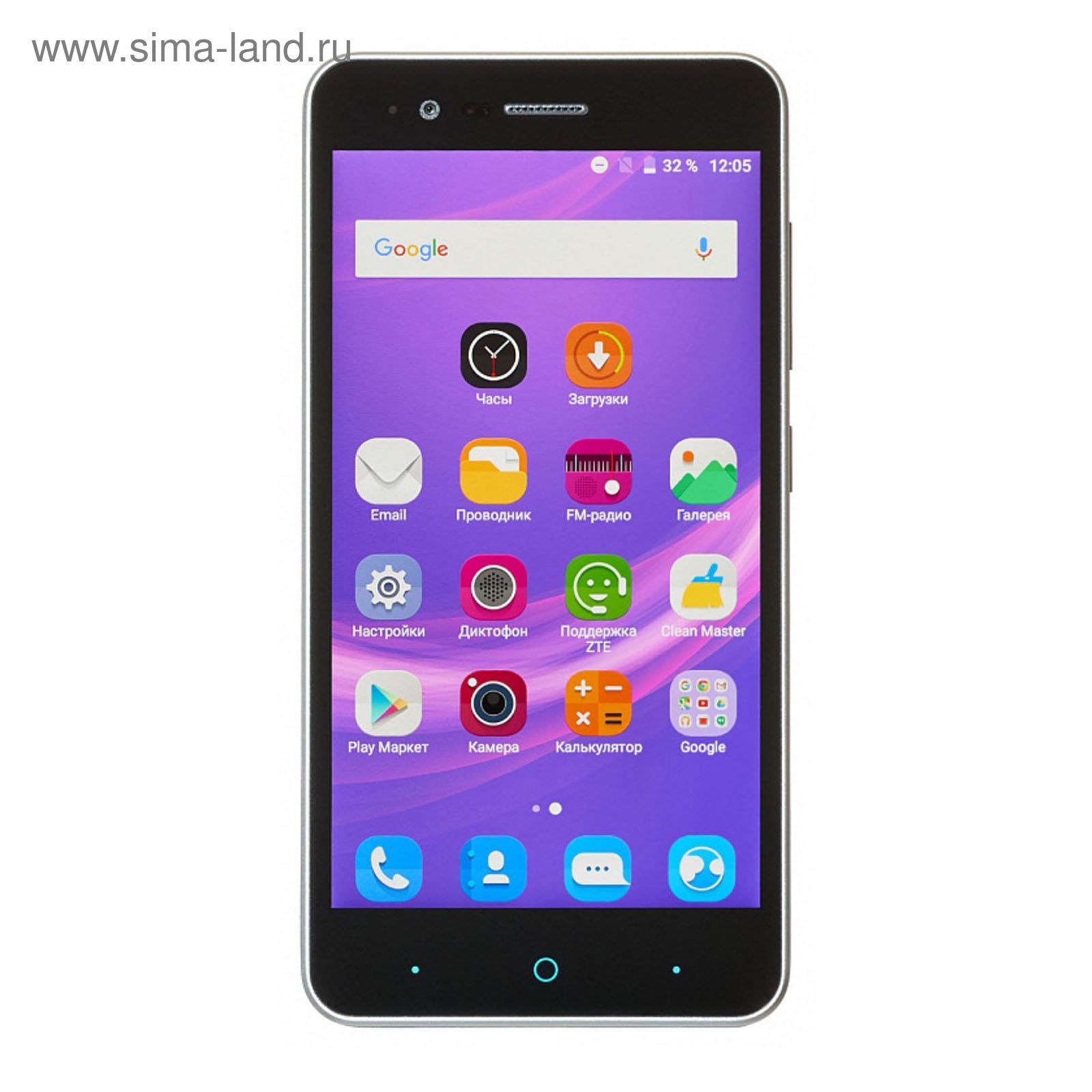 Смартфон ZTE Blade A510 blue