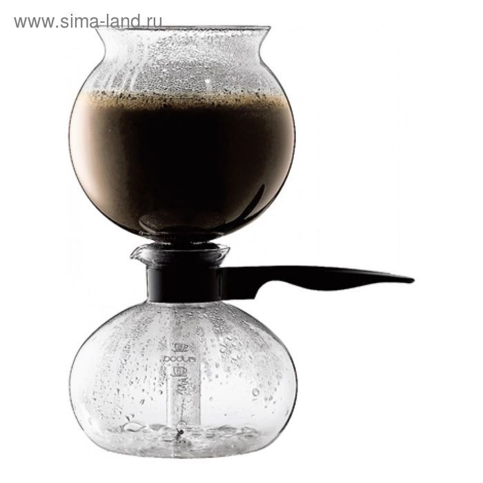 Кофеварка Pebo, вакуумная, цвет черный, 1 л - Фото 1