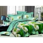 Постельное бельё Versailles дуэт, рис. 909, 145х215 (2 шт), 220х240, 70х70 (2 шт), сатин 80 г/м2 - Фото 1