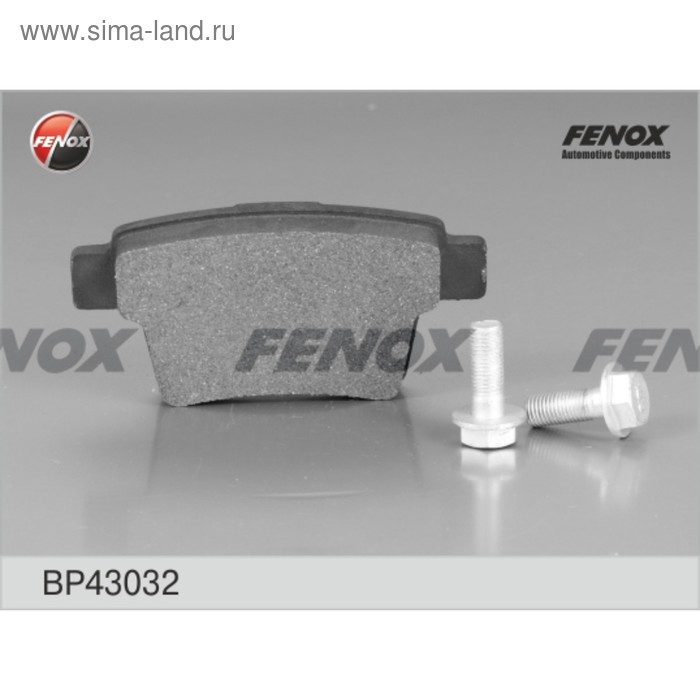Тормозные колодки задние Fenox BP43032 - Фото 1
