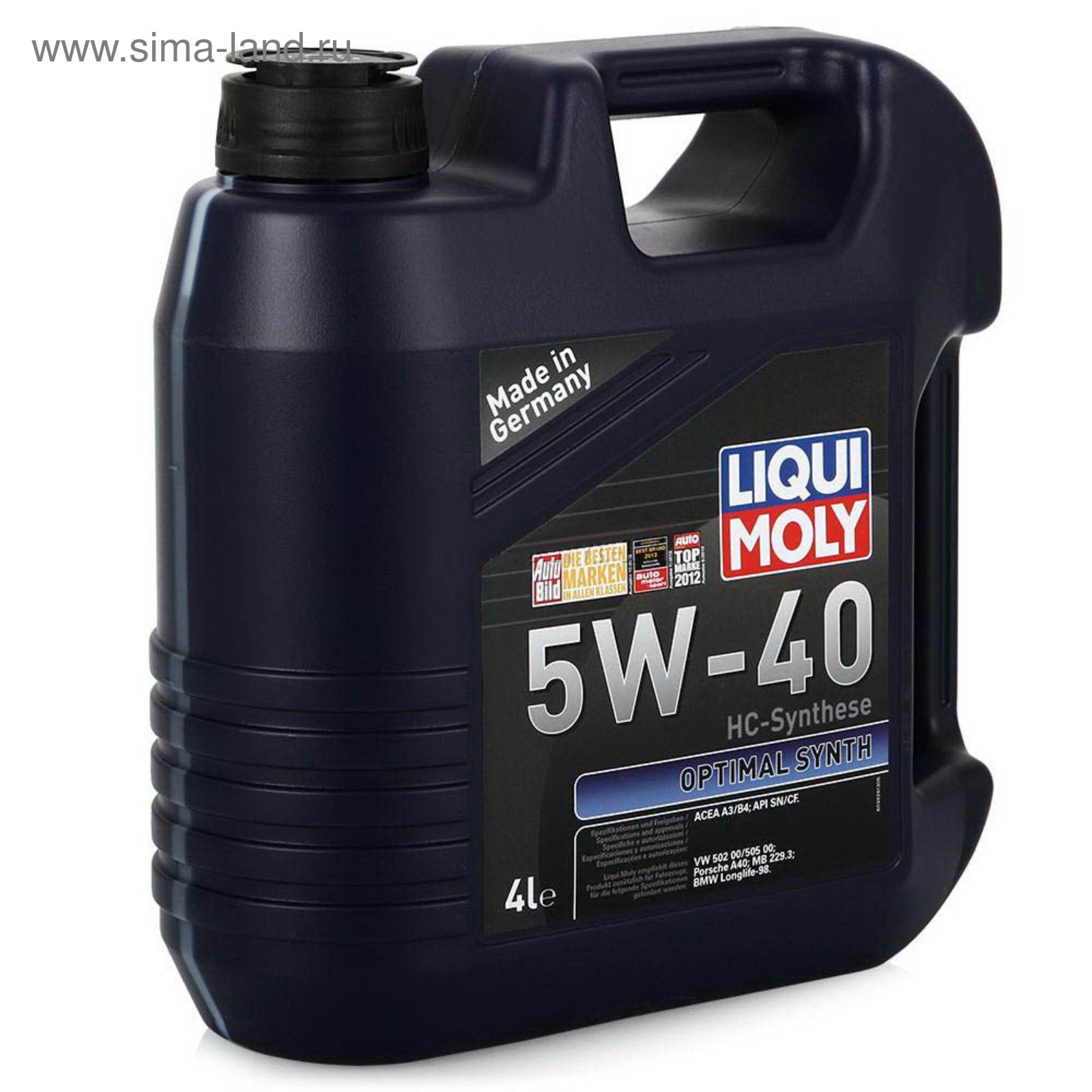 Купить Масло Liqui Moly 5w 40