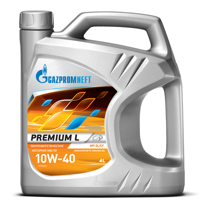 Масло моторное Gazpromneft Premium L 10W-40, 4 л - Фото 1