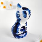 Сувенир керамика "Кот Костик" 11х6 см - фото 22825888