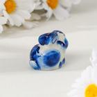 Сувенир керамика "Кролик" 4,5х3,5 см - Фото 3