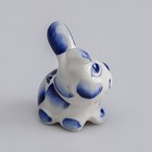 Сувенир керамика "Кролик" 4,5х3,5 см - Фото 4