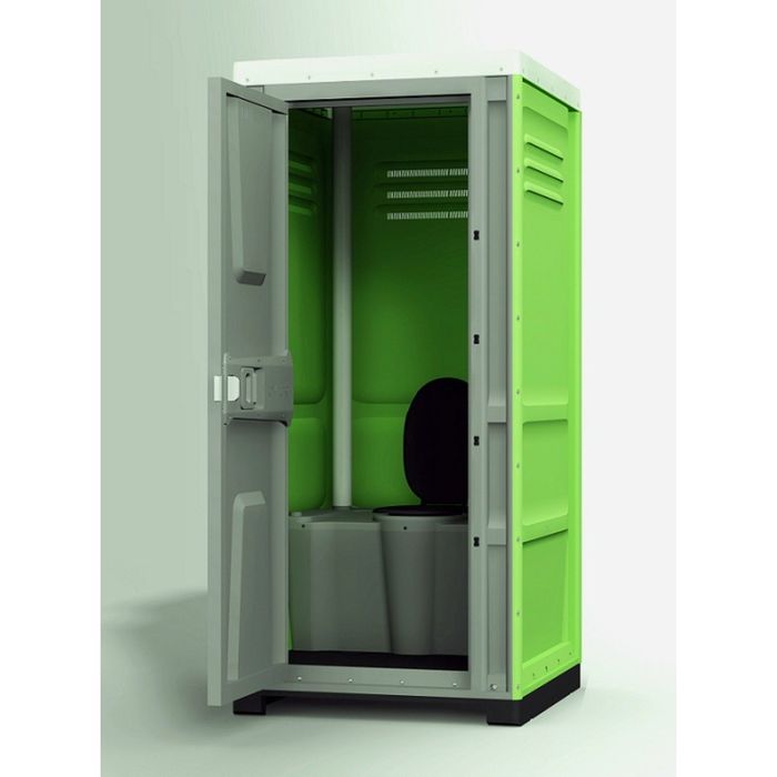 Туалетная кабина, 225 × 100 × 100 см, 250 л, зелёная - фото 1884778741