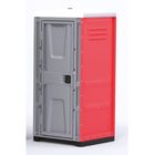 Туалетная кабина, жидкостная, разборная, 225 × 100 × 100 см, 250 л, красная - Фото 1