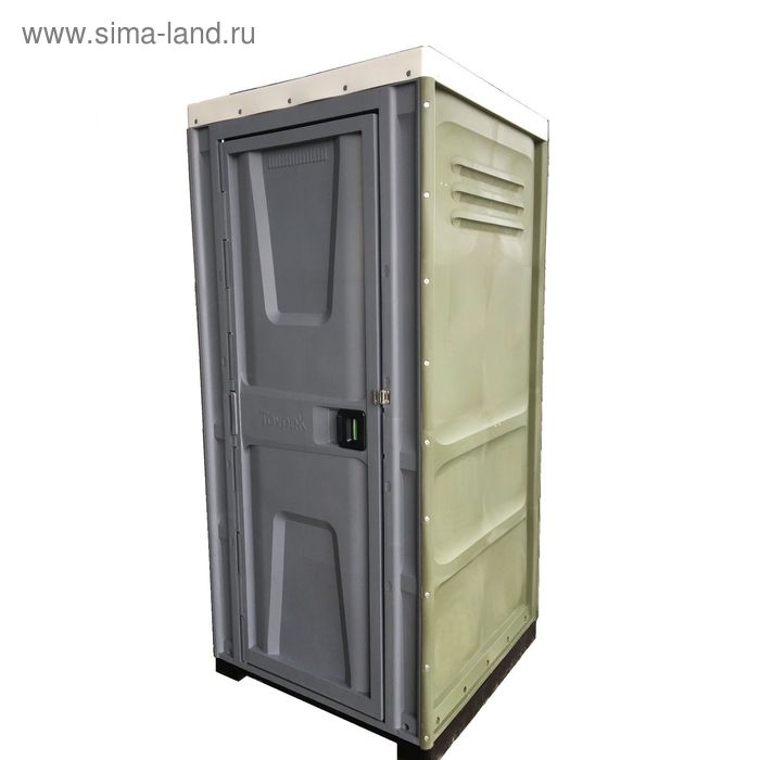 Туалетная кабина, жидкостная, разборная, 225 × 100 × 100 см, 250 л, хаки - Фото 1