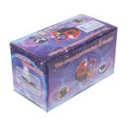 Ролики раздвижные мини для обуви, колёса цветные, световые РU d=70 мм, до 70 кг, цвет чёрный - Фото 2