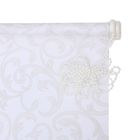 Рулонная штора «Англетер» 160x160 см, цвет белый - Фото 3