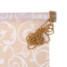 Рулонная штора «Англетер» 45x160 см, цвет кофе - Фото 3