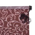 Рулонная штора «Англетер» 50x160 см, цвет шоколад - Фото 3