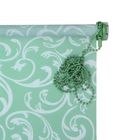 Штора-ролет «Аглетер», размер 60x160 см, цвет зелёный - Фото 3