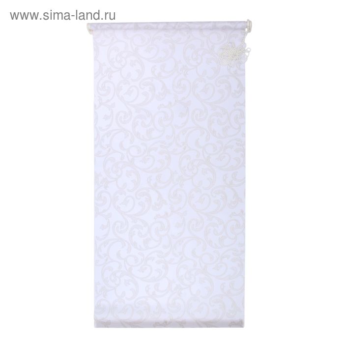 Рулонная штора «Англетер» 65x160 см, цвет белый - Фото 1