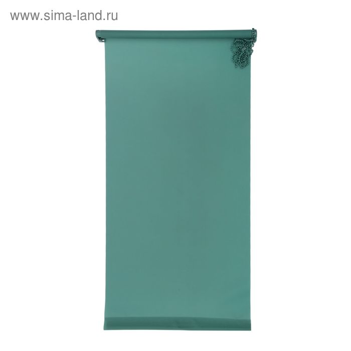 Штора-ролет «Комфортиссимо», размер 50x160 см, цвет зелёный - Фото 1