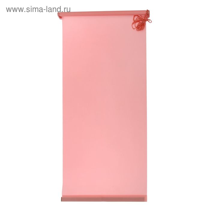 Штора-ролет 50x160 см "Комфортиссимо", цвет розовый - Фото 1