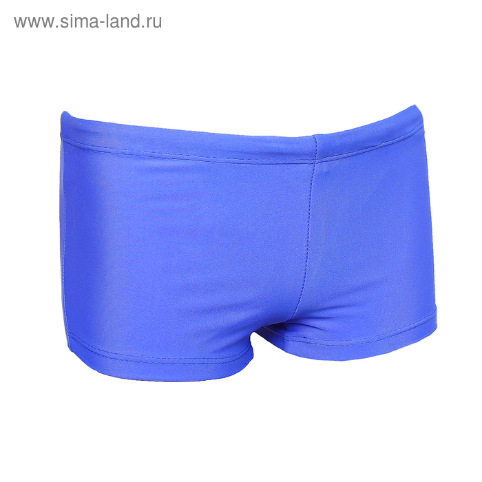 Плавки-шорты, размер 30, цвет синий - Фото 1