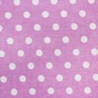 Постельное бельё евро"Pastel: Горошек", цвет фиолетовый, 200х217, 220х240, 70х70см - 2 шт - Фото 2