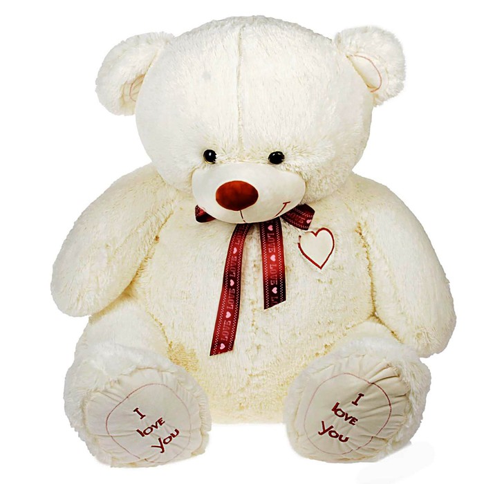 Мягкая игрушка «Медведь Феликс», цвет молочный, 120 см - фото 1906854052