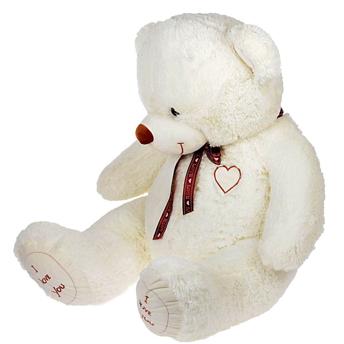 Мягкая игрушка «Медведь Феликс», цвет молочный, 120 см - фото 1906854053