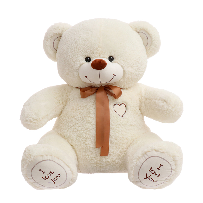 Мягкая игрушка «Медведь Феликс», цвет молочный, 120 см - фото 1906854054
