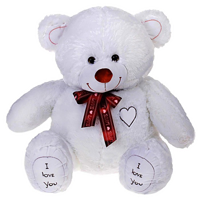 Мягкая игрушка «Медведь Феликс», цвет белый, 90 см - фото 3645479