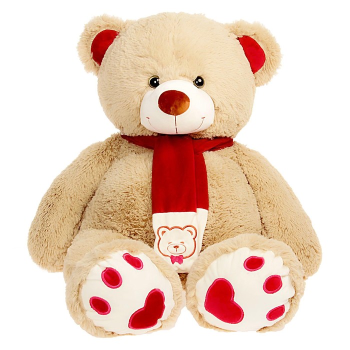 Мягкая игрушка «Медведь Кельвин», 100 см, цвет кофейный - Фото 1