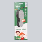 Стельки для обуви, антибактериальные, дышащие, универсальные, р-р RU до 34,5 (р-р Пр-ля до 35), 23 см, пара, цвет серый - Фото 5