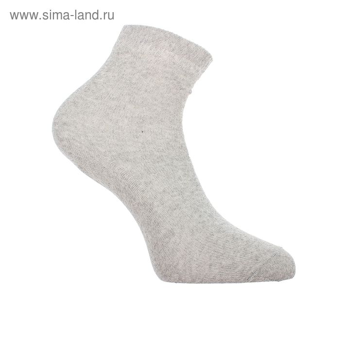 Носки женские высокие, цвет серый, размер 23 - Фото 1