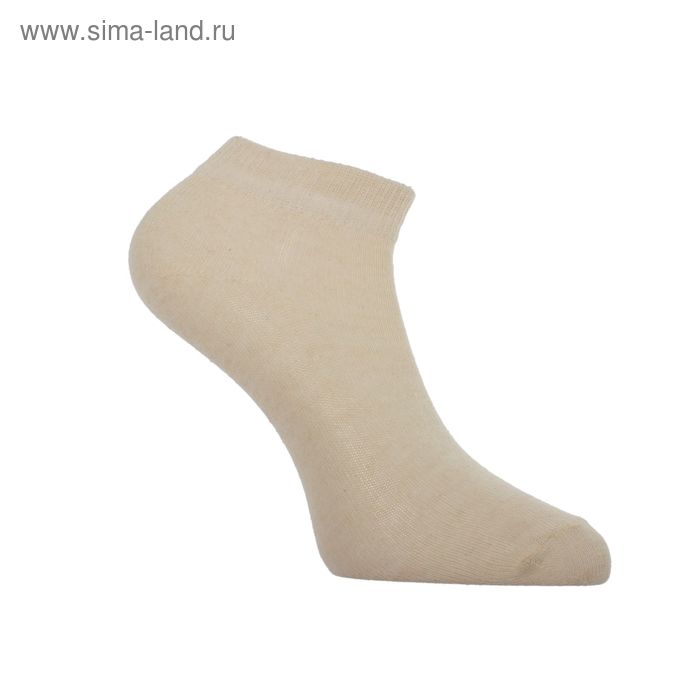 Носки женские укороченные DM-M-13d, цвет молочный, размер 23 - Фото 1