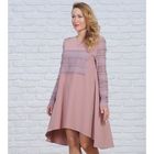 Платье женское 6067 цвет розовый, р-р 42 - Фото 1