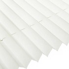 Штора плиссе 40х160, цвет белый - Фото 2